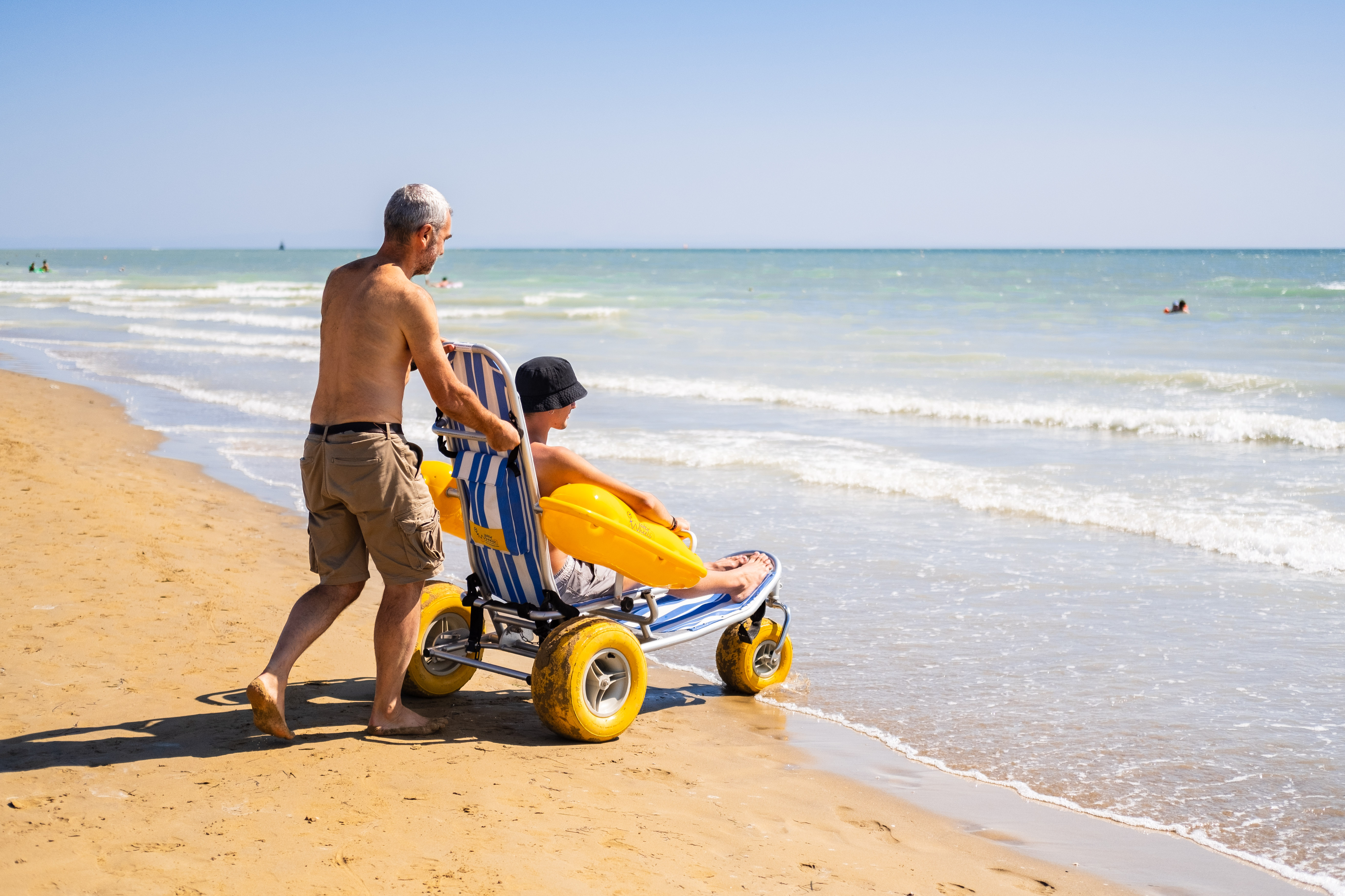 Spiaggia accessibile